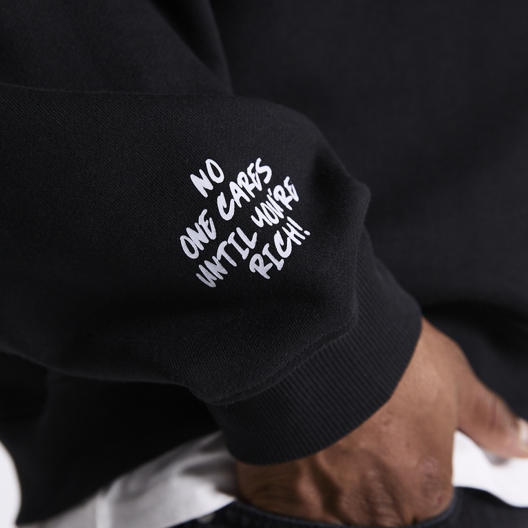 Printed hoodie "Over"